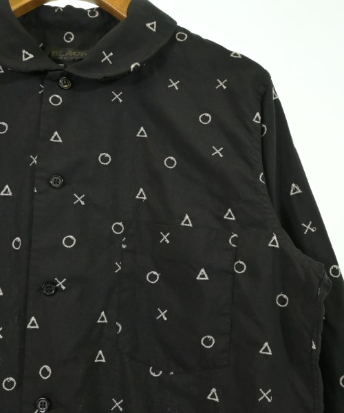 BLACK COMME des GARCONS（ブラックコムデギャルソン）カジュアルシャツ 黒 サイズ:M レディース/2200714301129