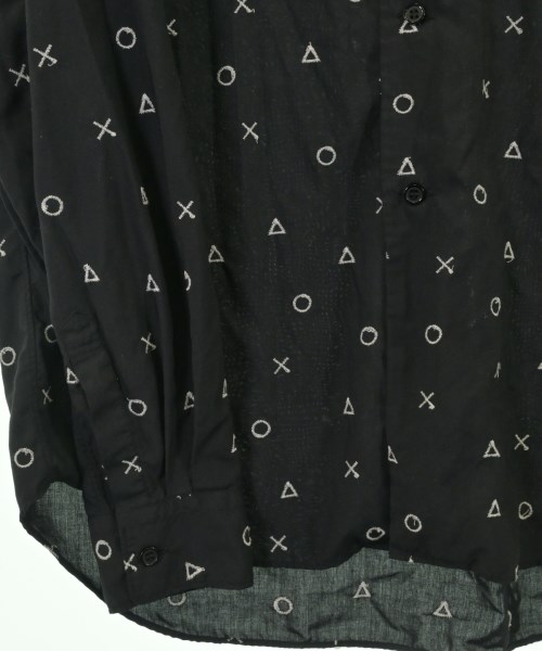 BLACK COMME des GARCONS（ブラックコムデギャルソン）カジュアルシャツ 黒 サイズ:M レディース/2200714301129