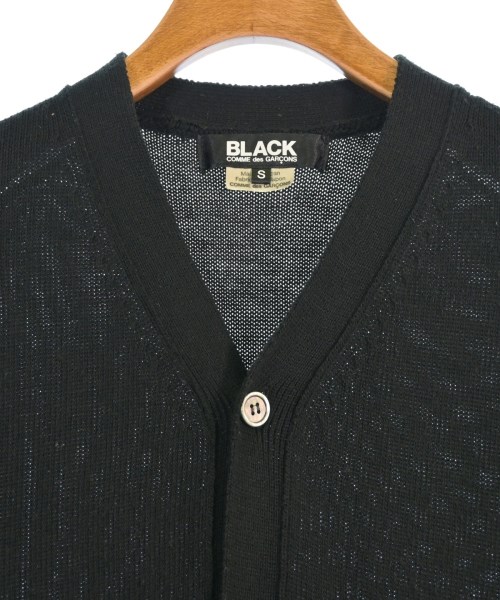 BLACK COMME des GARCONS（ブラックコムデギャルソン）カーディガン 黒 サイズ:S メンズ/2200718384036