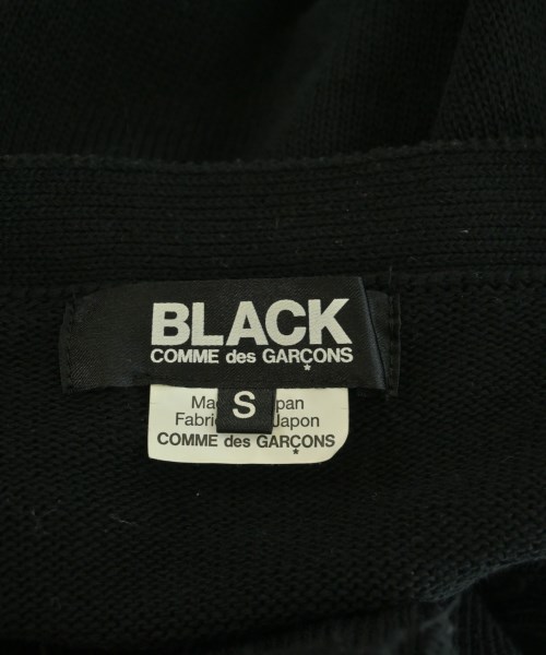 BLACK COMME des GARCONS（ブラックコムデギャルソン）カーディガン 黒 サイズ:S レディース/2200718384043