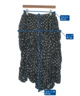 BLACK COMME des GARCONS（ブラックコムデギャルソン）ひざ丈スカート 黒 サイズ:S レディース/2200718384142