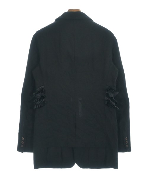 BLACK COMME des GARCONS（ブラックコムデギャルソン）カジュアルジャケット 黒 サイズ:S レディース/2200718384159