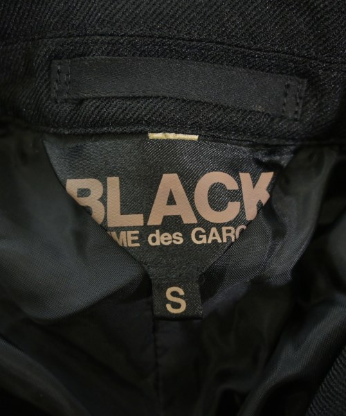 BLACK COMME des GARCONS（ブラックコムデギャルソン）カジュアルジャケット 黒 サイズ:S レディース/2200718384159