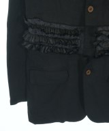 BLACK COMME des GARCONS（ブラックコムデギャルソン）カジュアルジャケット 黒 サイズ:S レディース/2200718384159
