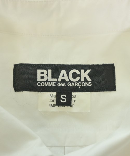 BLACK COMME des GARCONS（ブラックコムデギャルソン）カジュアルシャツ 白 サイズ:S レディース/2200718384203