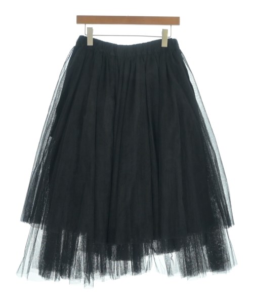 BLACK COMME des GARCONS（ブラックコムデギャルソン）ひざ丈スカート 黒 サイズ:S レディース/2200718384241