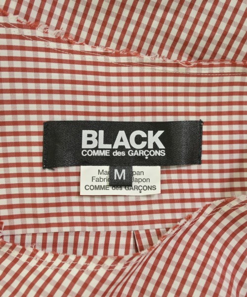 BLACK COMME des GARCONS（ブラックコムデギャルソン）カジュアルシャツ 赤 サイズ:M メンズ/2200719385131