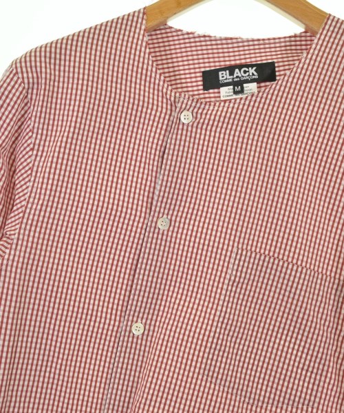 BLACK COMME des GARCONS（ブラックコムデギャルソン）カジュアルシャツ 赤 サイズ:M メンズ/2200719385131