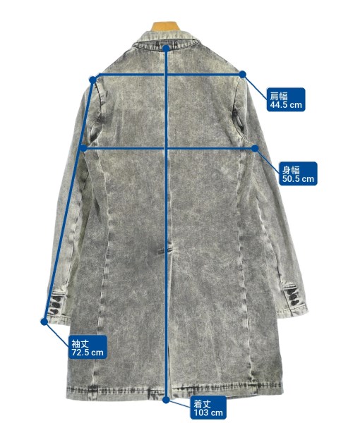 BLACK COMME des GARCONS（ブラックコムデギャルソン）コート グレー サイズ:XL メンズ/2200719385209