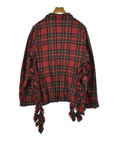 BLACK COMME des GARCONS（ブラックコムデギャルソン）ジャケット 赤 サイズ:L メンズ/2200719385292