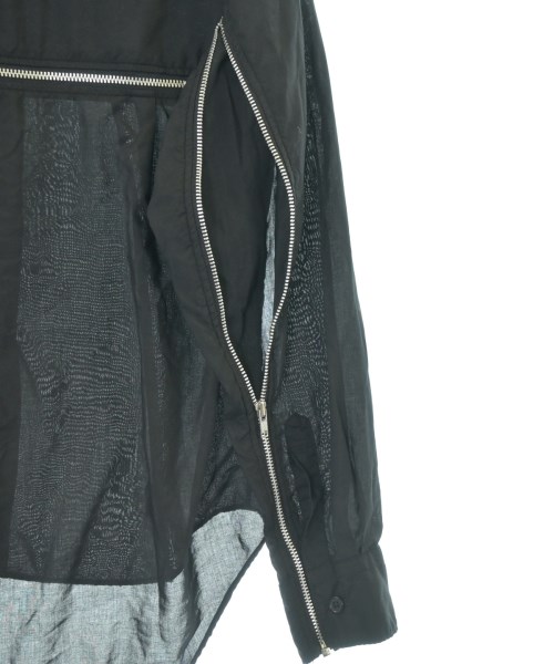 BLACK COMME des GARCONS（ブラックコムデギャルソン）カジュアルシャツ 黒 サイズ:XS レディース/2200633778040