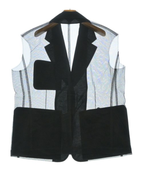 BLACK COMME des GARCONS（ブラックコムデギャルソン）カジュアルジャケット 黒 サイズ:XS レディース/2200642878038