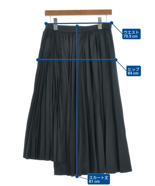 BLACK COMME des GARCONS（ブラックコムデギャルソン）ロング・マキシ丈スカート 黒 サイズ:S レディース/2200642878076