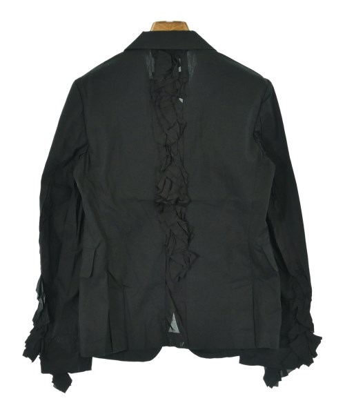 BLACK COMME des GARCONS（ブラックコムデギャルソン）ジャケット 黒 サイズ:XS レディース/2200647285060