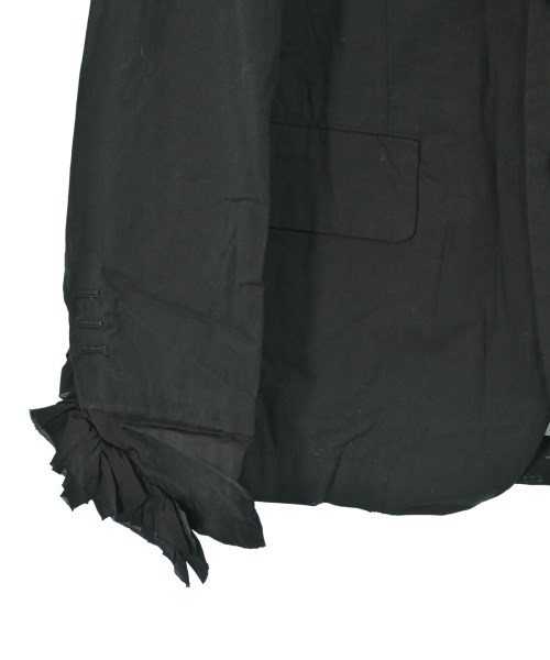 BLACK COMME des GARCONS（ブラックコムデギャルソン）ジャケット 黒 サイズ:XS レディース/2200647285060