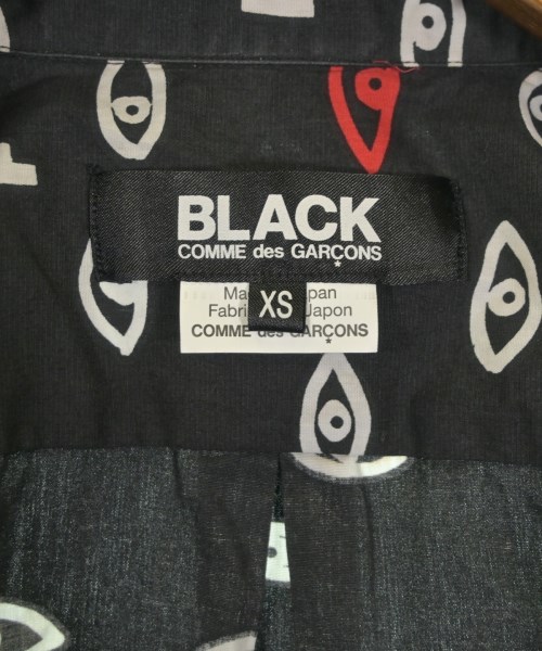 BLACK COMME des GARCONS（ブラックコムデギャルソン）カジュアルシャツ 黒 サイズ:XS レディース/2200637563208
