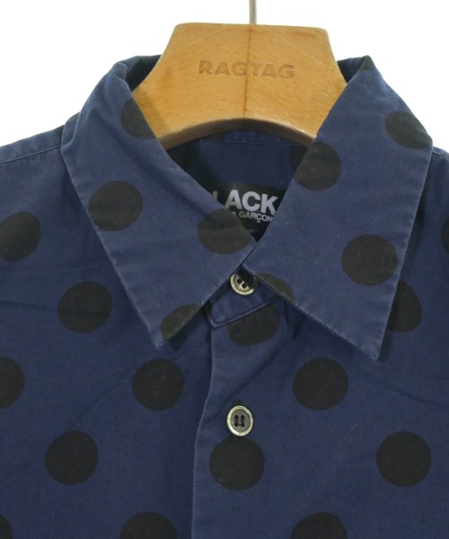 BLACK COMME des GARCONS（ブラックコムデギャルソン）ブラウス 紺 サイズ:XS レディース/2200648808022