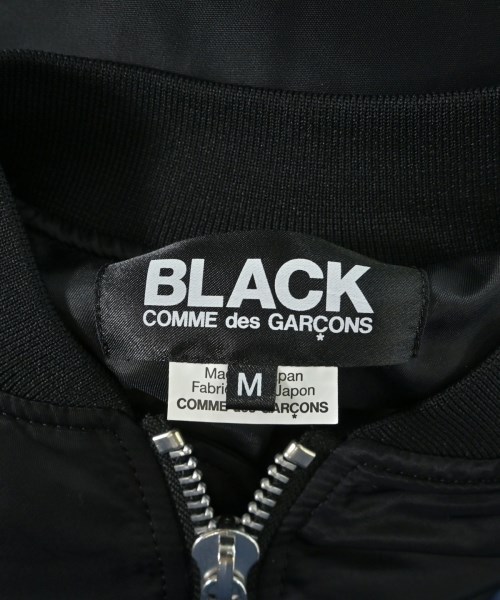 BLACK COMME des GARCONS（ブラックコムデギャルソン）ミリタリーブルゾン 黒 サイズ:M メンズ/2200648923022