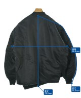 BLACK COMME des GARCONS（ブラックコムデギャルソン）ミリタリーブルゾン 黒 サイズ:M メンズ/2200648923022