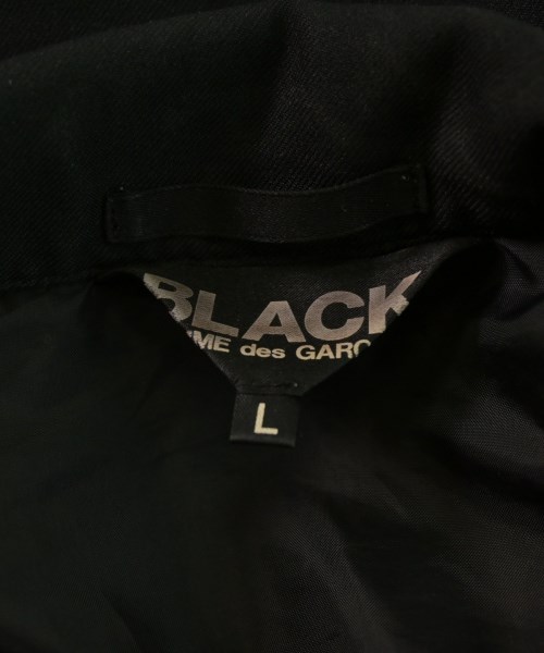 BLACK COMME des GARCONS（ブラックコムデギャルソン）カジュアルジャケット 黒 サイズ:L メンズ/2200642161017