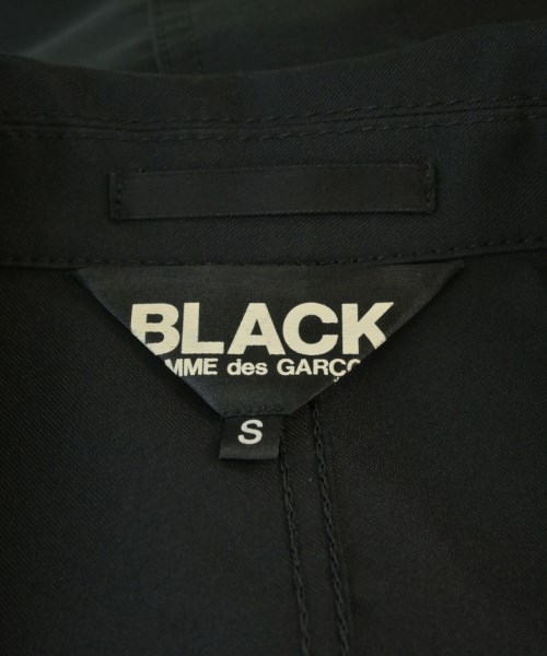 BLACK COMME des GARCONS（ブラックコムデギャルソン）ステンカラーコート 黒 サイズ:S レディース/2200650473027