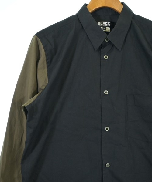 BLACK COMME des GARCONS（ブラックコムデギャルソン）カジュアルシャツ 黒 サイズ:XL メンズ/2200651368070