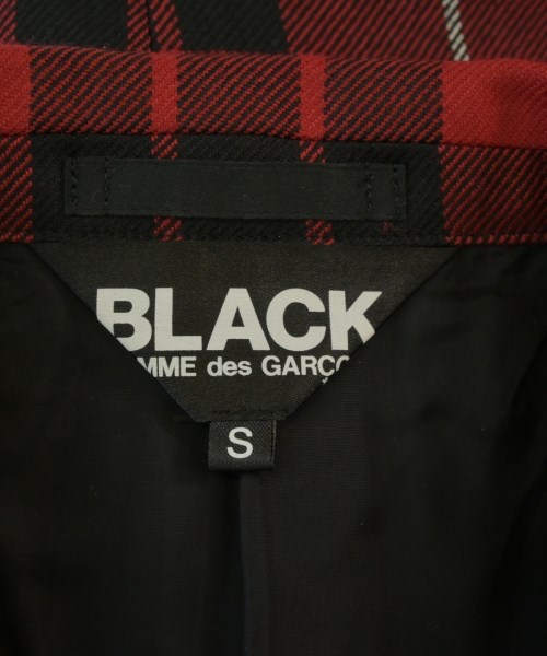 BLACK COMME des GARCONS（ブラックコムデギャルソン）カジュアルジャケット 赤 サイズ:S レディース/2200651872010