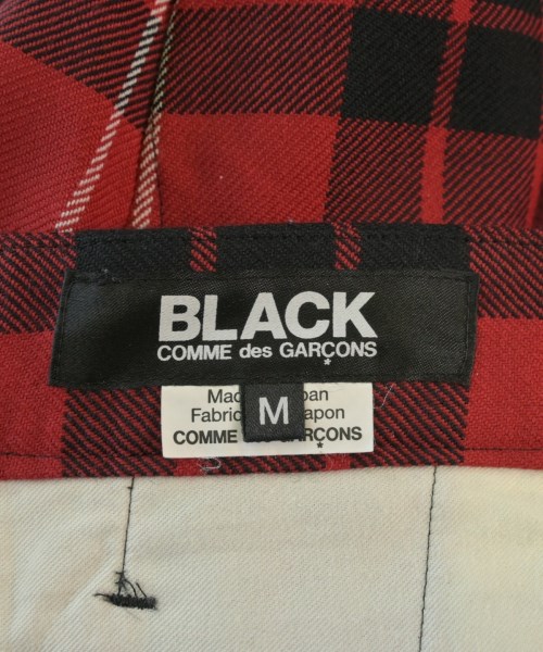 BLACK COMME des GARCONS（ブラックコムデギャルソン）スラックス 赤 サイズ:M レディース/2200651872027