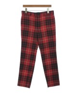 BLACK COMME des GARCONS（ブラックコムデギャルソン）スラックス 赤 サイズ:M レディース/2200651872027