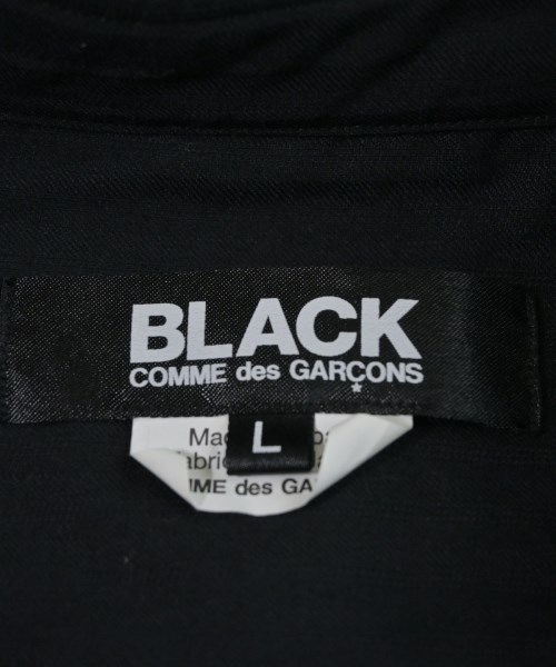 BLACK COMME des GARCONS（ブラックコムデギャルソン）カジュアルシャツ 黒 サイズ:L メンズ/2200641223167