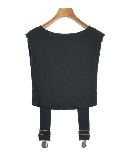 BLACK COMME des GARCONS（ブラックコムデギャルソン）ベスト 黒 サイズ:L レディース/2200652054088