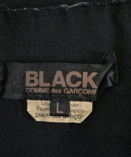BLACK COMME des GARCONS（ブラックコムデギャルソン）ベスト 黒 サイズ:L レディース/2200652054088