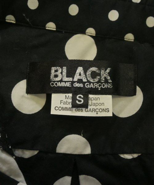 BLACK COMME des GARCONS（ブラックコムデギャルソン）カジュアルシャツ 黒 サイズ:S レディース/2200650309029