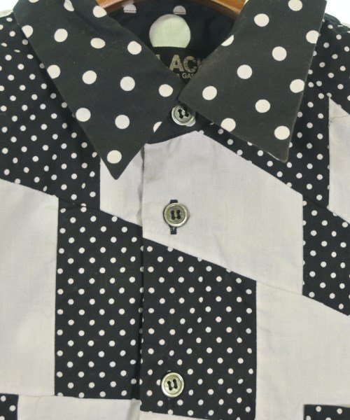 BLACK COMME des GARCONS（ブラックコムデギャルソン）カジュアルシャツ 黒 サイズ:S レディース/2200650309029
