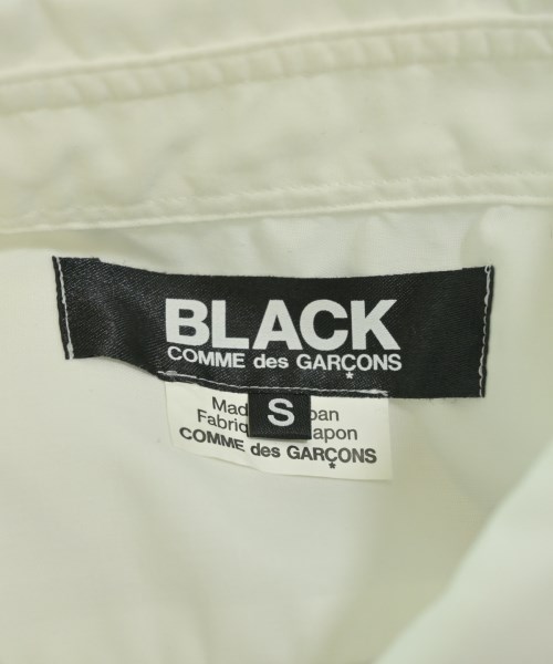BLACK COMME des GARCONS（ブラックコムデギャルソン）カジュアルシャツ 白 サイズ:S メンズ/2200653079073
