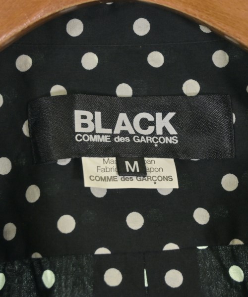BLACK COMME des GARCONS（ブラックコムデギャルソン）カジュアルシャツ 黒 サイズ:M メンズ/2200654242148