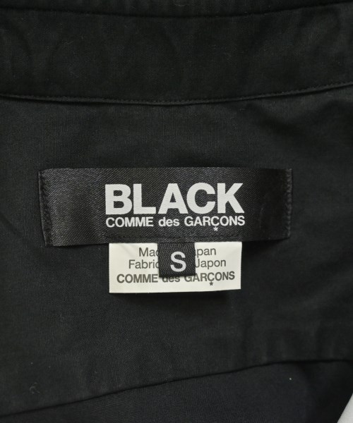 BLACK COMME des GARCONS（ブラックコムデギャルソン）カジュアルシャツ 黒 サイズ:S レディース/2200653747149