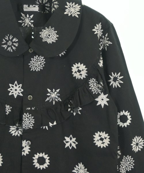 BLACK COMME des GARCONS（ブラックコムデギャルソン）カジュアルシャツ 黒 サイズ:M レディース/2200653747361