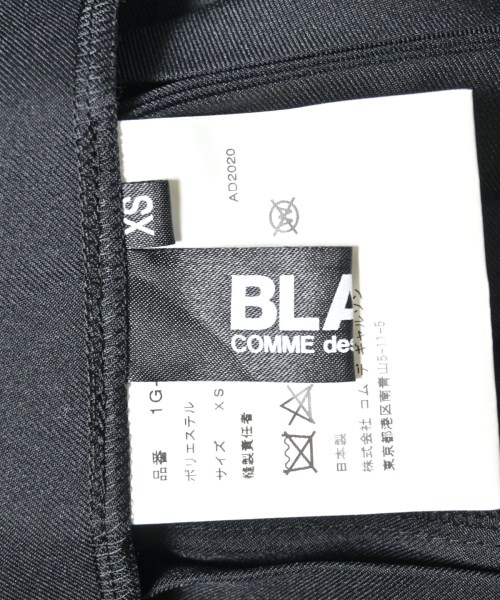 BLACK COMME des GARCONS（ブラックコムデギャルソン）ワンピース 黒 サイズ:XS レディース/2200698674226