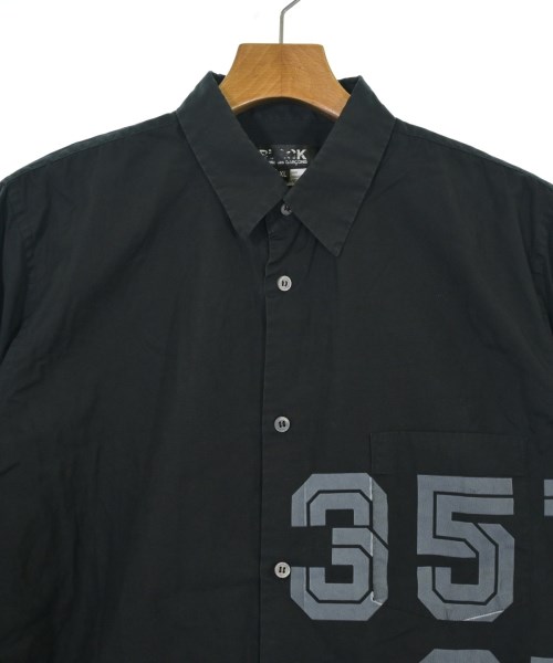 BLACK COMME des GARCONS（ブラックコムデギャルソン）カジュアルシャツ 黒 サイズ:XL メンズ/2200702637025