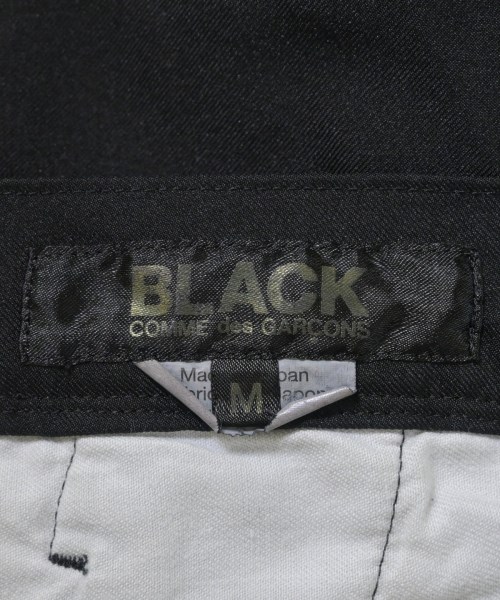BLACK COMME des GARCONS（ブラックコムデギャルソン）スラックス 黒 サイズ:M メンズ/2200702637124