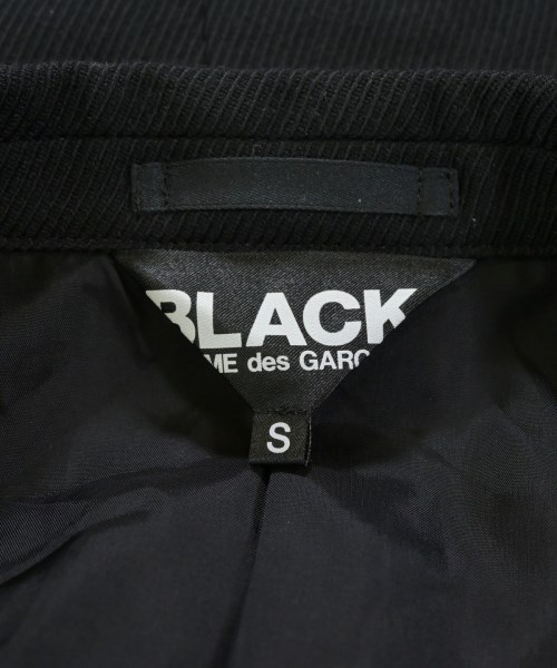 BLACK COMME des GARCONS（ブラックコムデギャルソン）カジュアルジャケット 黒 サイズ:S メンズ/2200702687037