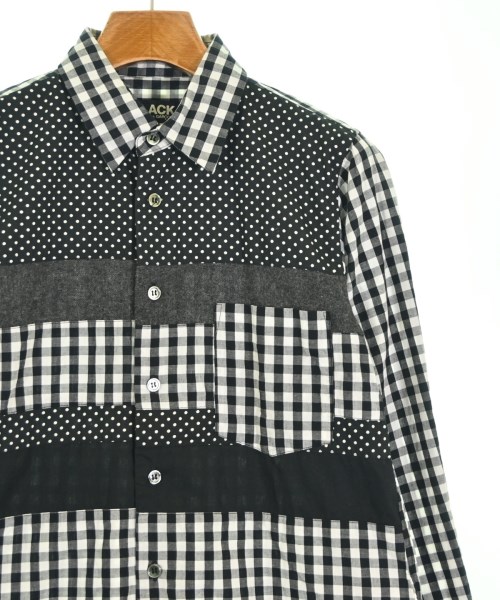 BLACK COMME des GARCONS（ブラックコムデギャルソン）カジュアルシャツ 黒 サイズ:XS レディース/2200702701054