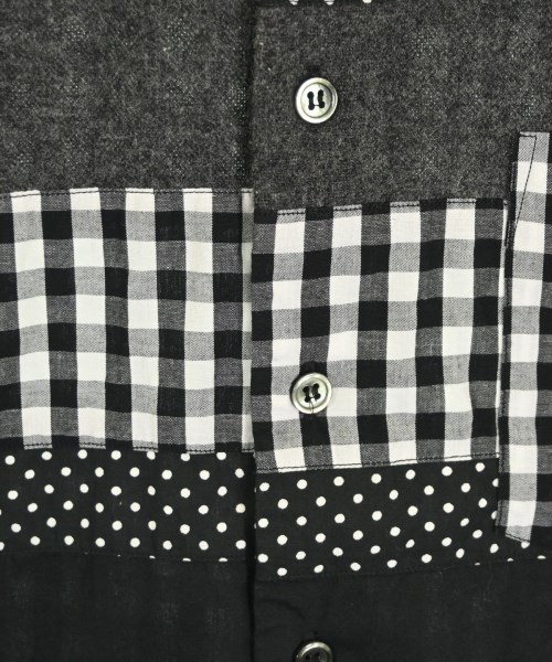 BLACK COMME des GARCONS（ブラックコムデギャルソン）カジュアルシャツ 黒 サイズ:XS レディース/2200702701054