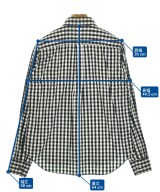 BLACK COMME des GARCONS（ブラックコムデギャルソン）カジュアルシャツ 黒 サイズ:XS レディース/2200702701054