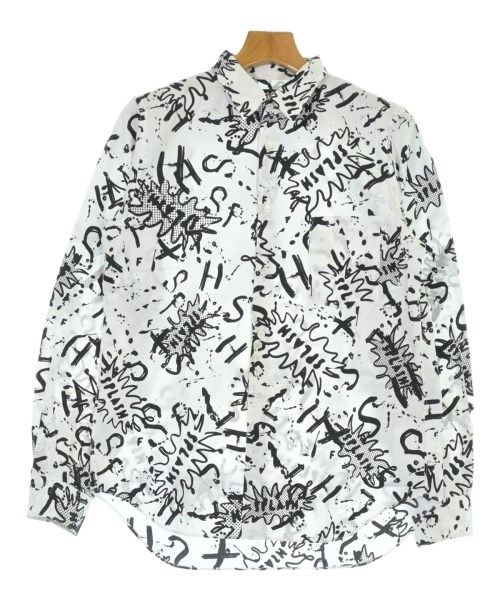 BLACK COMME des GARCONS(ブラックコムデギャルソン)カジュアルシャツ 白 サイズ:M/2200702732072