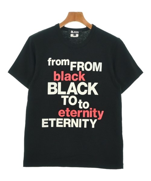 BLACK COMME des GARCONS(ブラックコムデギャルソン)Tシャツ・カットソー 黒 サイズ:M/2200702732140