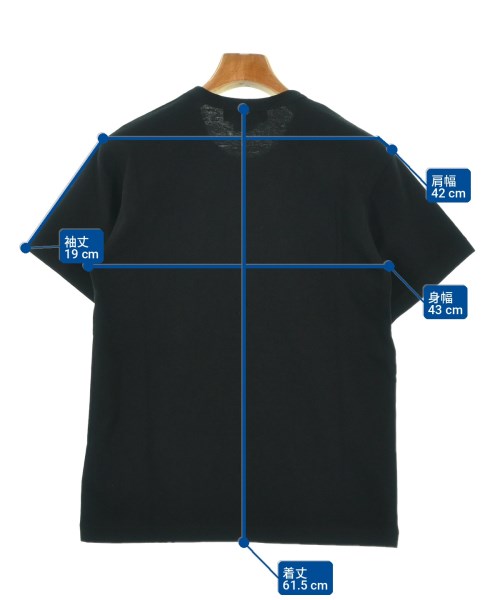 BLACK COMME des GARCONS（ブラックコムデギャルソン）Tシャツ・カットソー 黒 サイズ:M メンズ/2200702732157