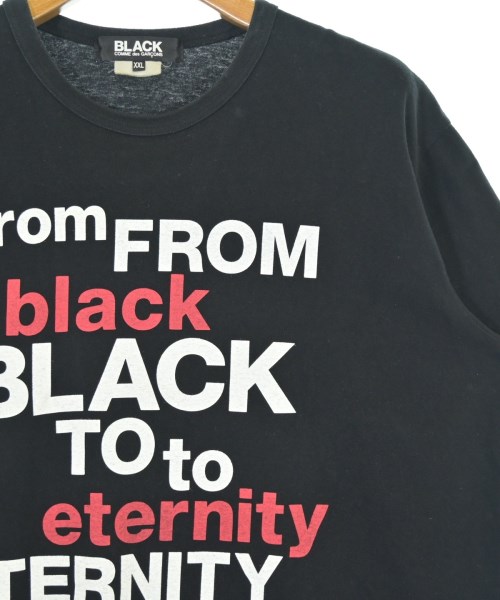 BLACK COMME des GARCONS（ブラックコムデギャルソン）Tシャツ・カットソー 黒 サイズ:XXL メンズ/2200702878039
