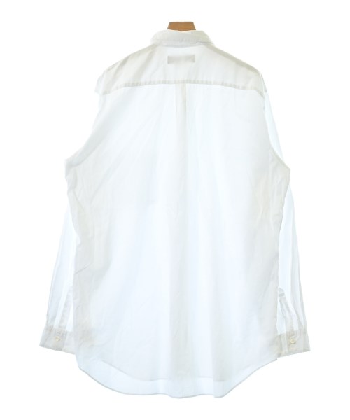 BLACK COMME des GARCONS（ブラックコムデギャルソン）カジュアルシャツ 白 サイズ:L メンズ/2200703252036